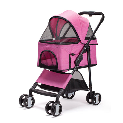 Executive Pet Stroller + Removable Cradle