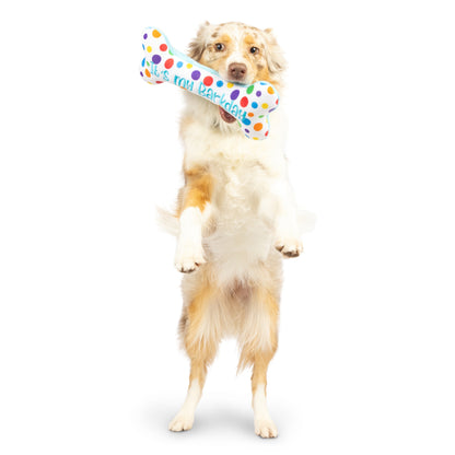 It's My Barkday Bone Dog Toy (Double Sided)