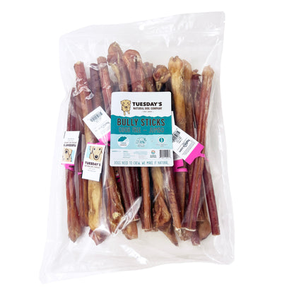 12" Jumbo Bully Sticks - Odor Free (Bulk) - Pack of 25