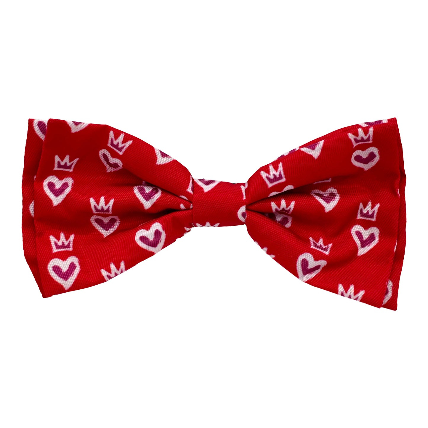 King & Queen of Hearts Bow Tie