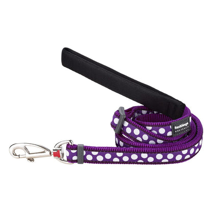 6 Ft Adjustable Dog Leads (with Padded Handle) - Spots
