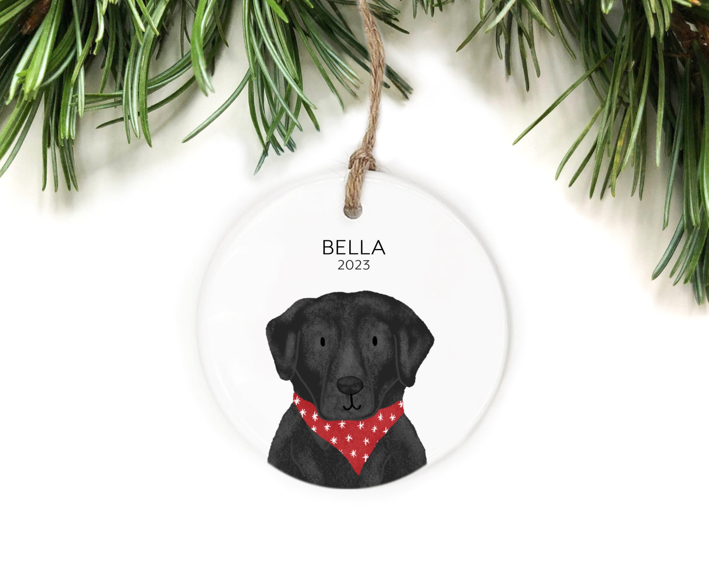 Lab Ornament