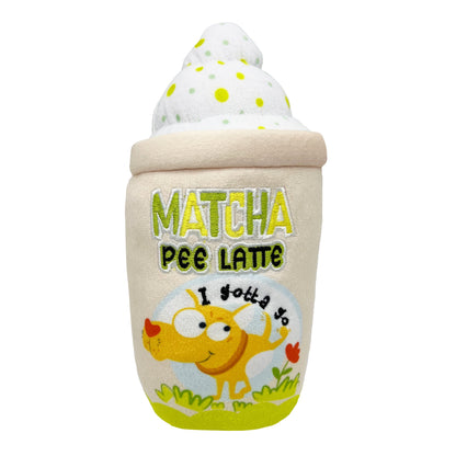 Matcha Pee Latte Dog Toy (Double Sided) - 30% Off