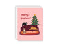 Meowy Christmas Card (Pack of 6)