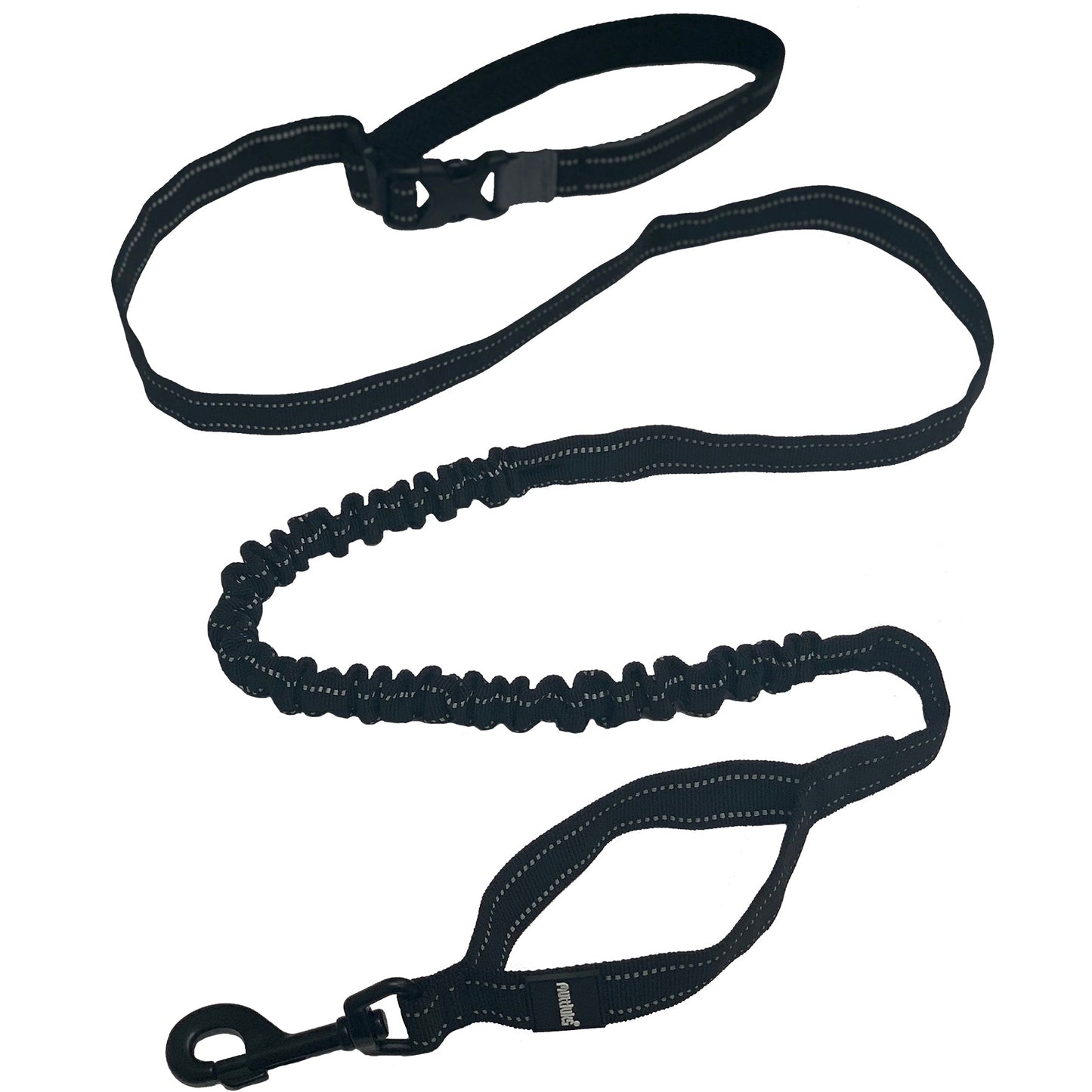 MuTTravel 2-in-1 Hands-Free Bungee Leash