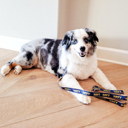 Navy Dog Lead