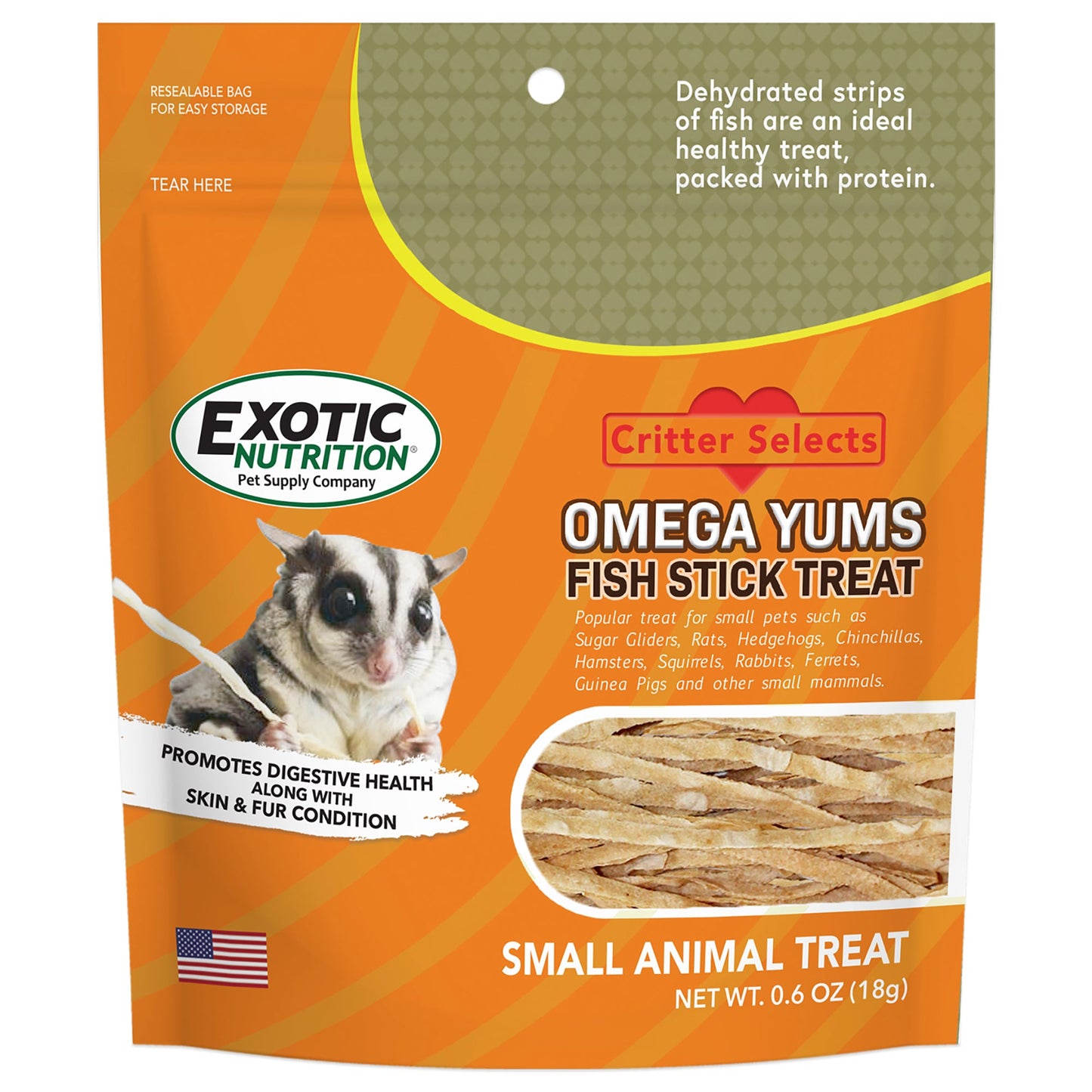 Omega Yums Fish Sticks