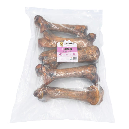 Ostrich Femur (Bulk)- Pack of 5