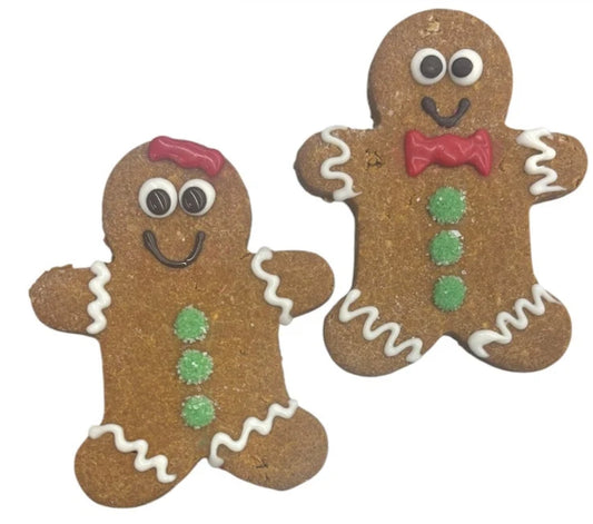 Holiday - Christmas Seasonal- Ginger Peoples- Tray of 12