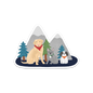 Adventure Dogs Sticker