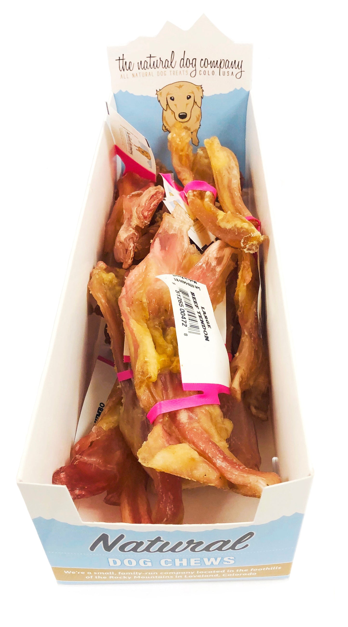 Large Beef Tendons (Bulk) - Pack of 25