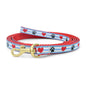 Pawprint Stripe Small Breed Dog Lead