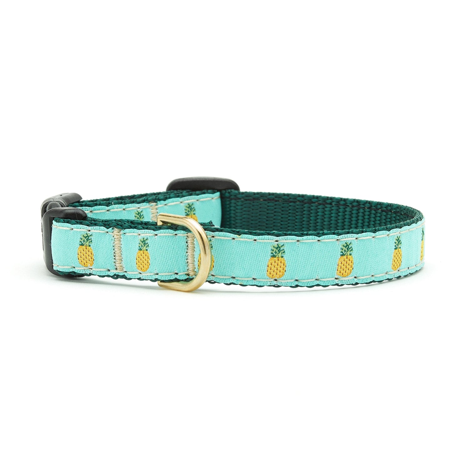 Pineapple Small Breed Dog Collar