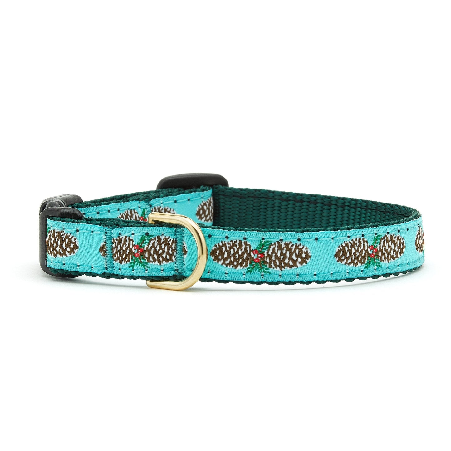 Pinecones Small Breed Dog Collar