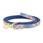 Pink Madras Small Breed Dog Lead