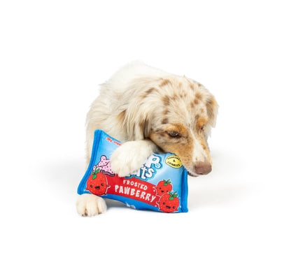 Pup-Tarts Frosted Pawberry Dog Toy (Double Sided)
