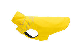 RC Pet Products Cascade Coat in yellow with reflective stripes