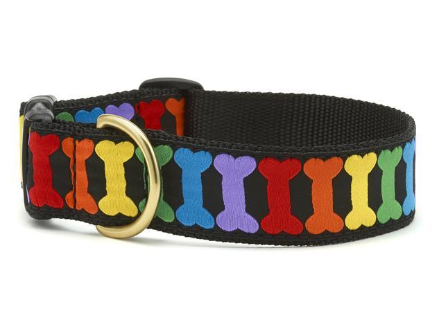 Rainbones Extra Wide Dog Collar 1.5"