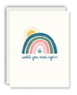 Rainbow Bridge Sympathy Card (Pack of 6)