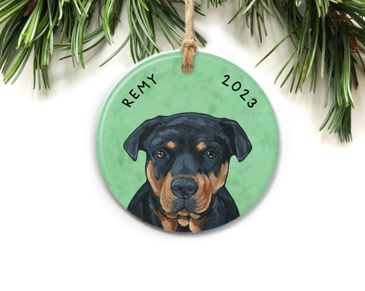 Rottweiler Ornament