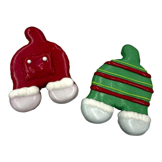 Holiday - Christmas Seasonal- Santa Butts- Tray of 12