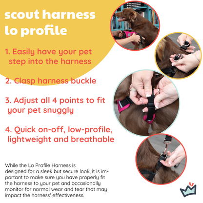Printed Scout Harness High Street Plaid