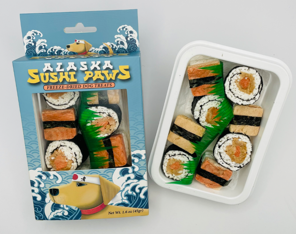 Alaska Sushi Paws 1.6oz Tray