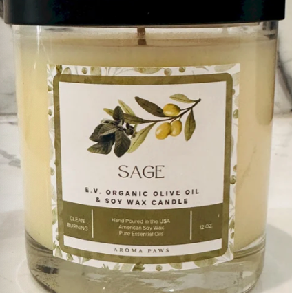 Extra Virgin Olive Oil & Soy Wax Candles