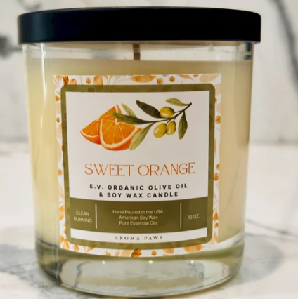 Extra Virgin Olive Oil & Soy Wax Candles