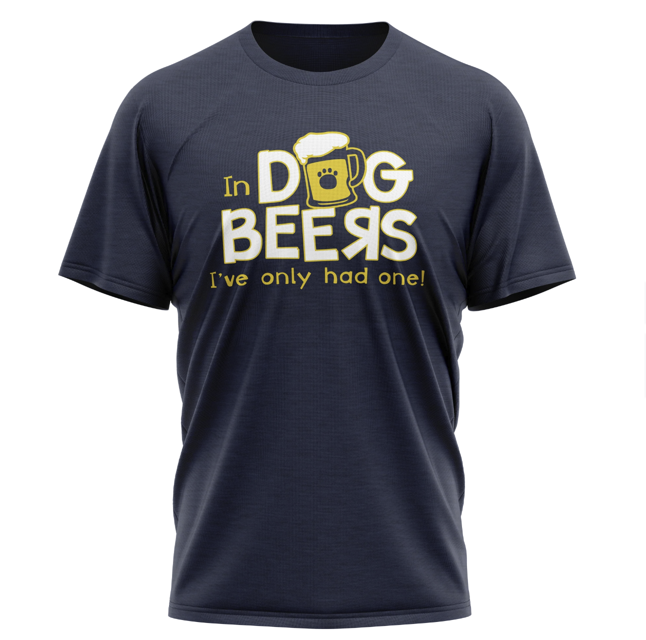 Unisex T-Shirt - In Dog Beers - Light Heathered Gray