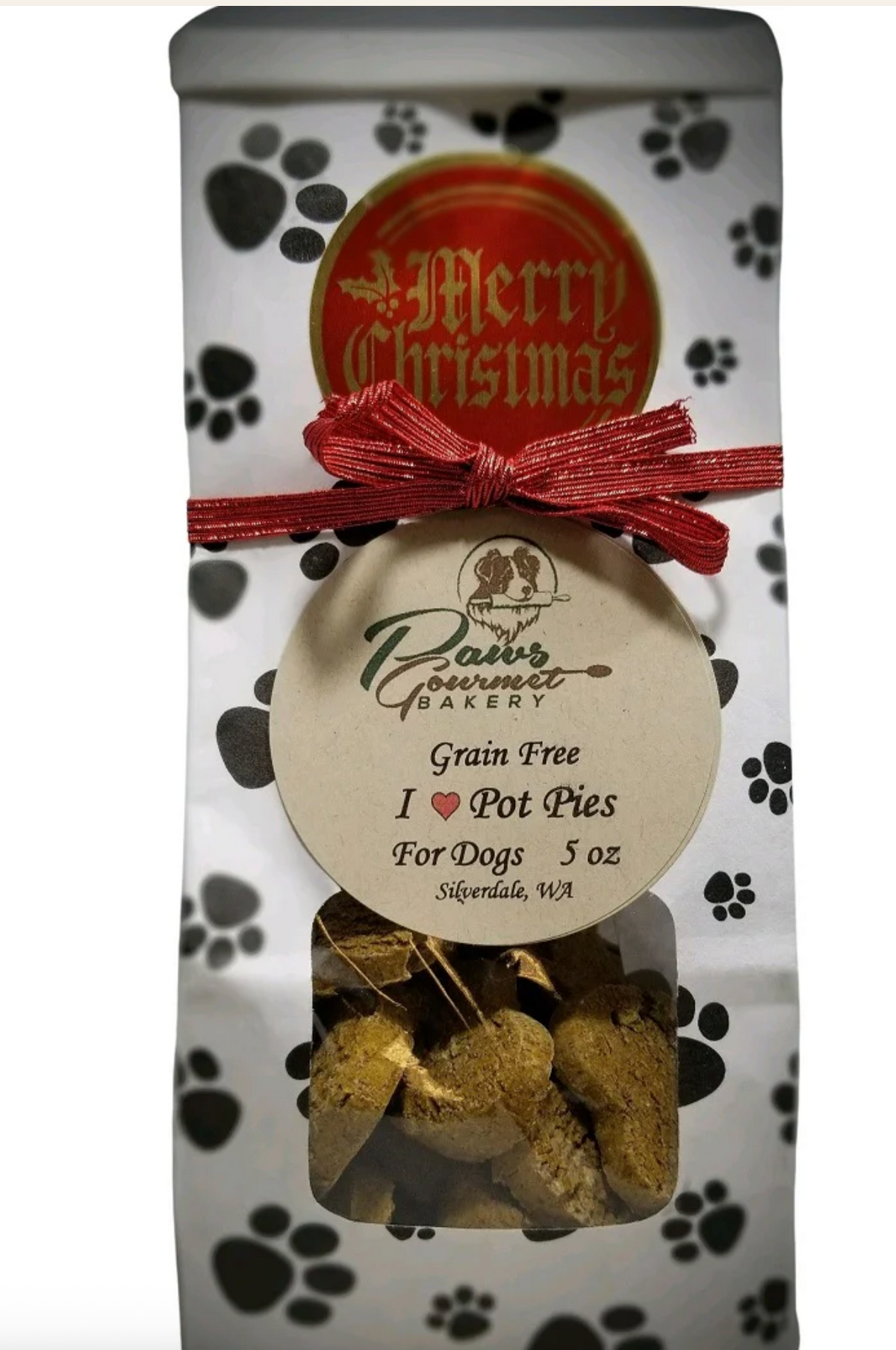 Paws Gourmet Bakery Grain Free I Love Pot Pies For Dogs 5 oz