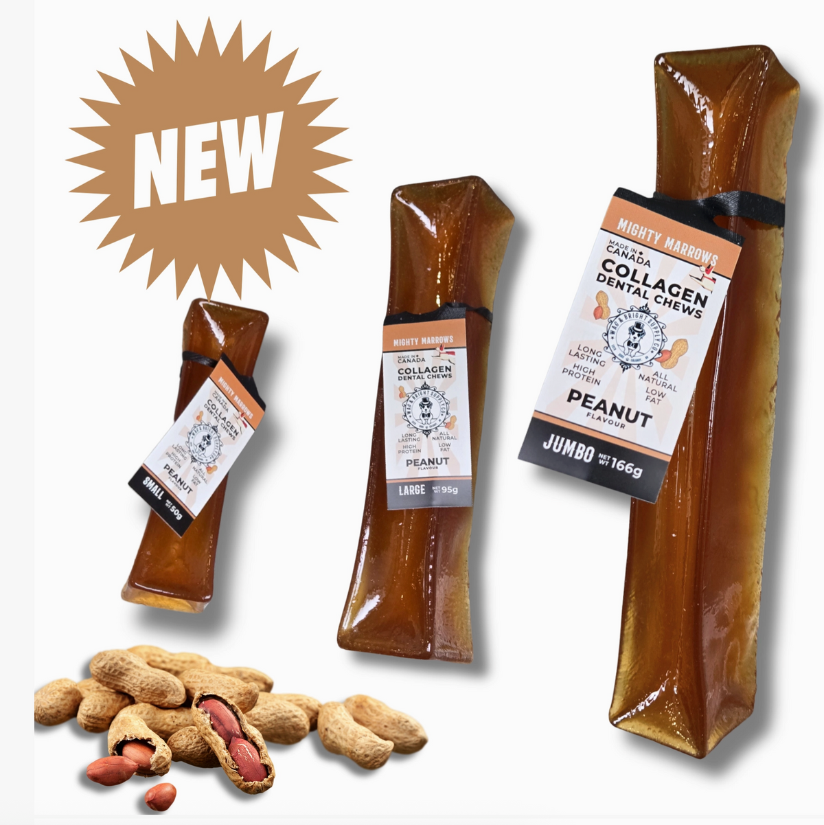 Mighty Marrows Collagen Dental Chews