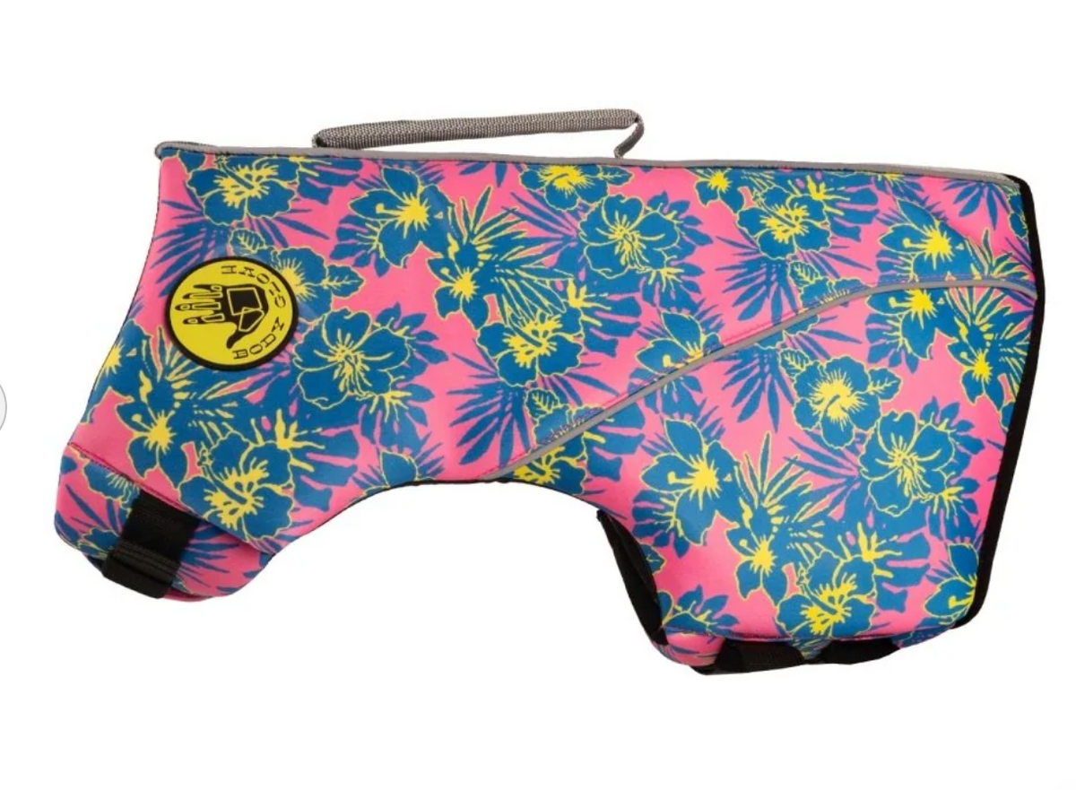Body Glove Floral Neoprene Pet Life Jacket