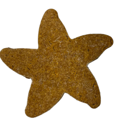 Paws Gourmet Bakery Year Round- Custom Treats (Special Order) star-shaped cookie