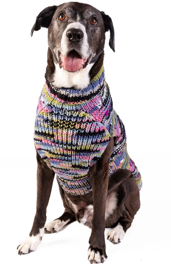 Cable Knits Purple Woodstock