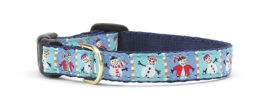 Snowman Small Breed Dog Collar