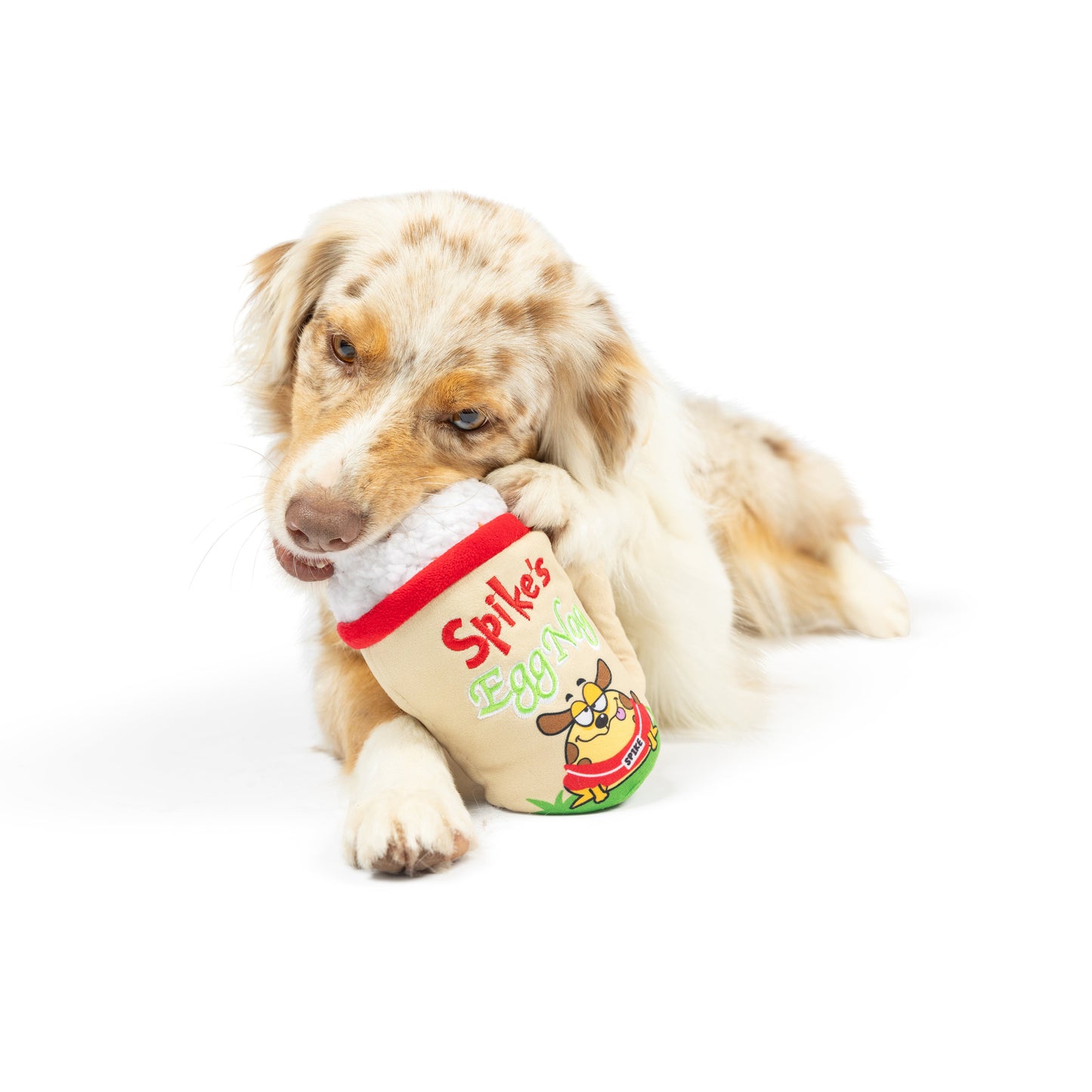 Spike's Egg Nog Dog Toy (Double Sided)
