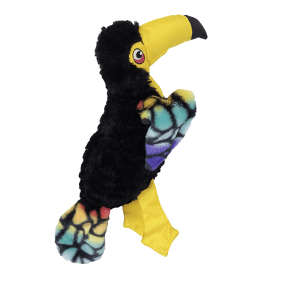 14" Toucan with Moving Wings Animal Dog Toy