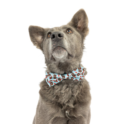 Tossed Beaver With Leaf Bow Tie - 30% Off