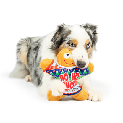 Ugly Sweater G-Man Dog Toy