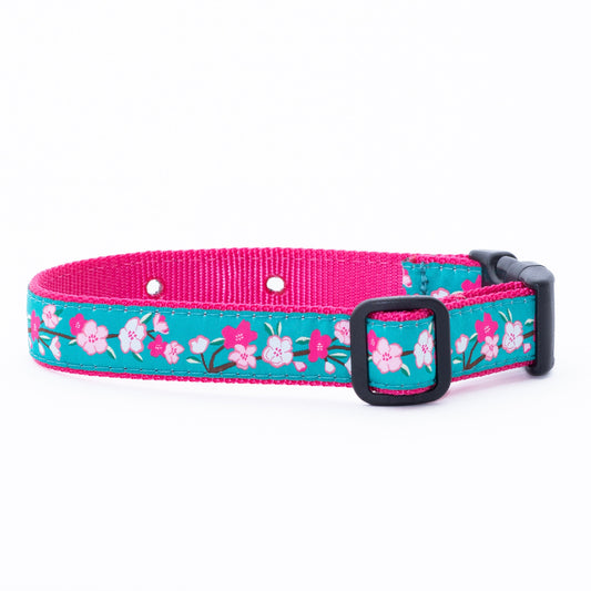 Underground Fence Dog Collar - Cherry Blossoms