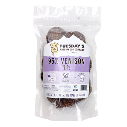 95% Venison Flips - 8.5 oz- EACH