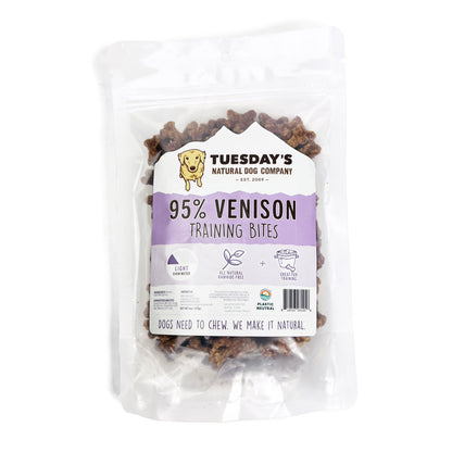 95% Venison Training Bites - 6 oz - EACH