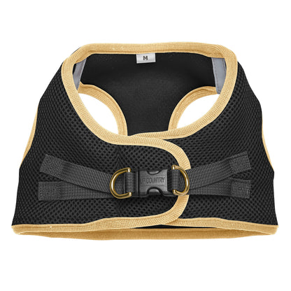 Black and Tan Small Dog Vest Harness