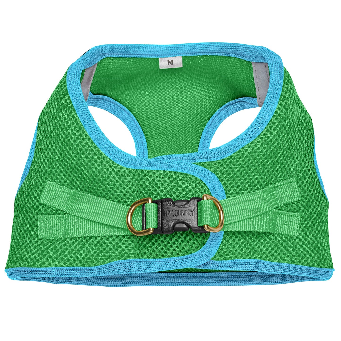 Lime and Aqua Small Dog Vest Harness