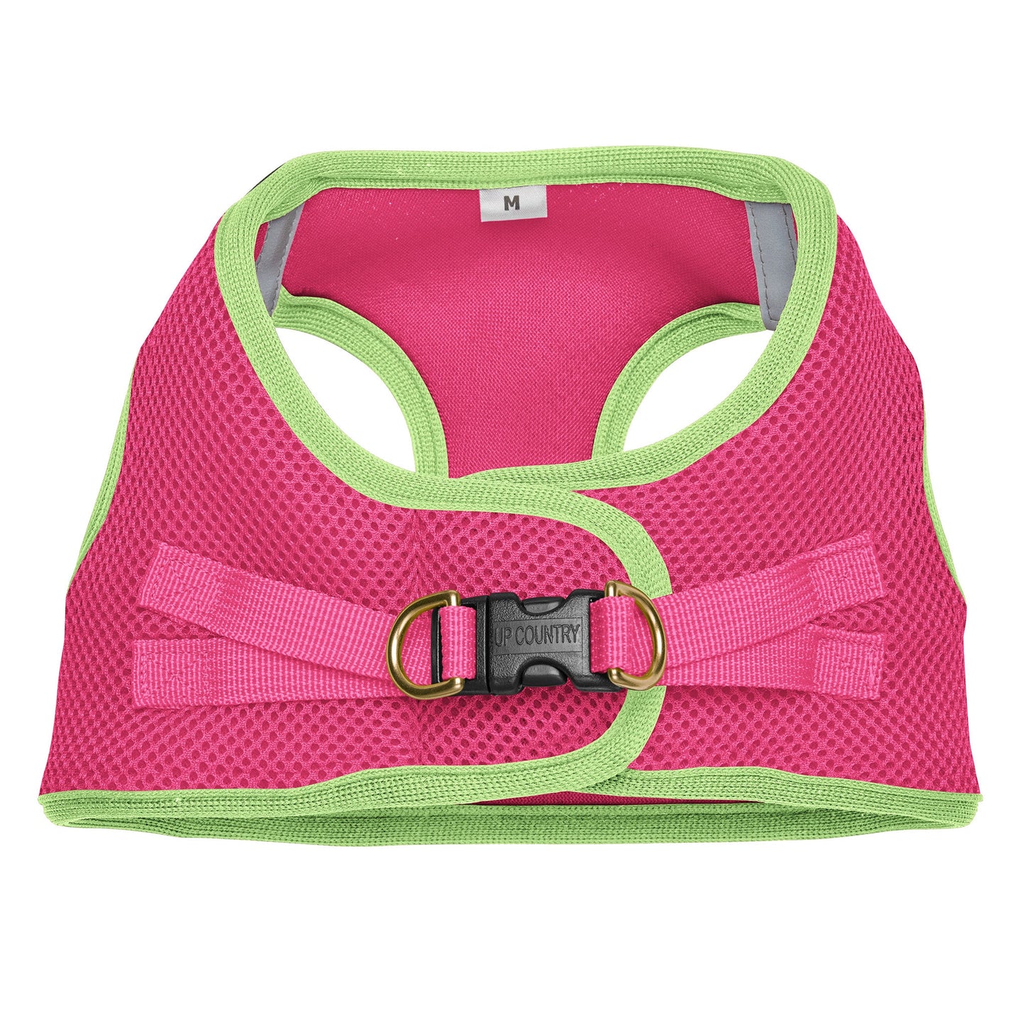 Pink and Lime Small Dog Vest Harness