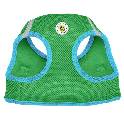 Lime and Aqua Small Dog Vest Harness