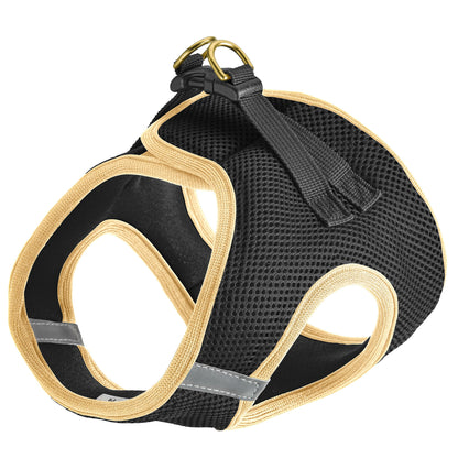 Black and Tan Small Dog Vest Harness