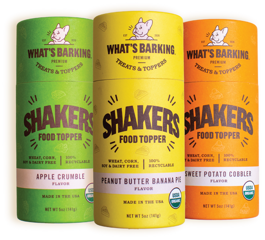 What's Barking Food Topper Shakers