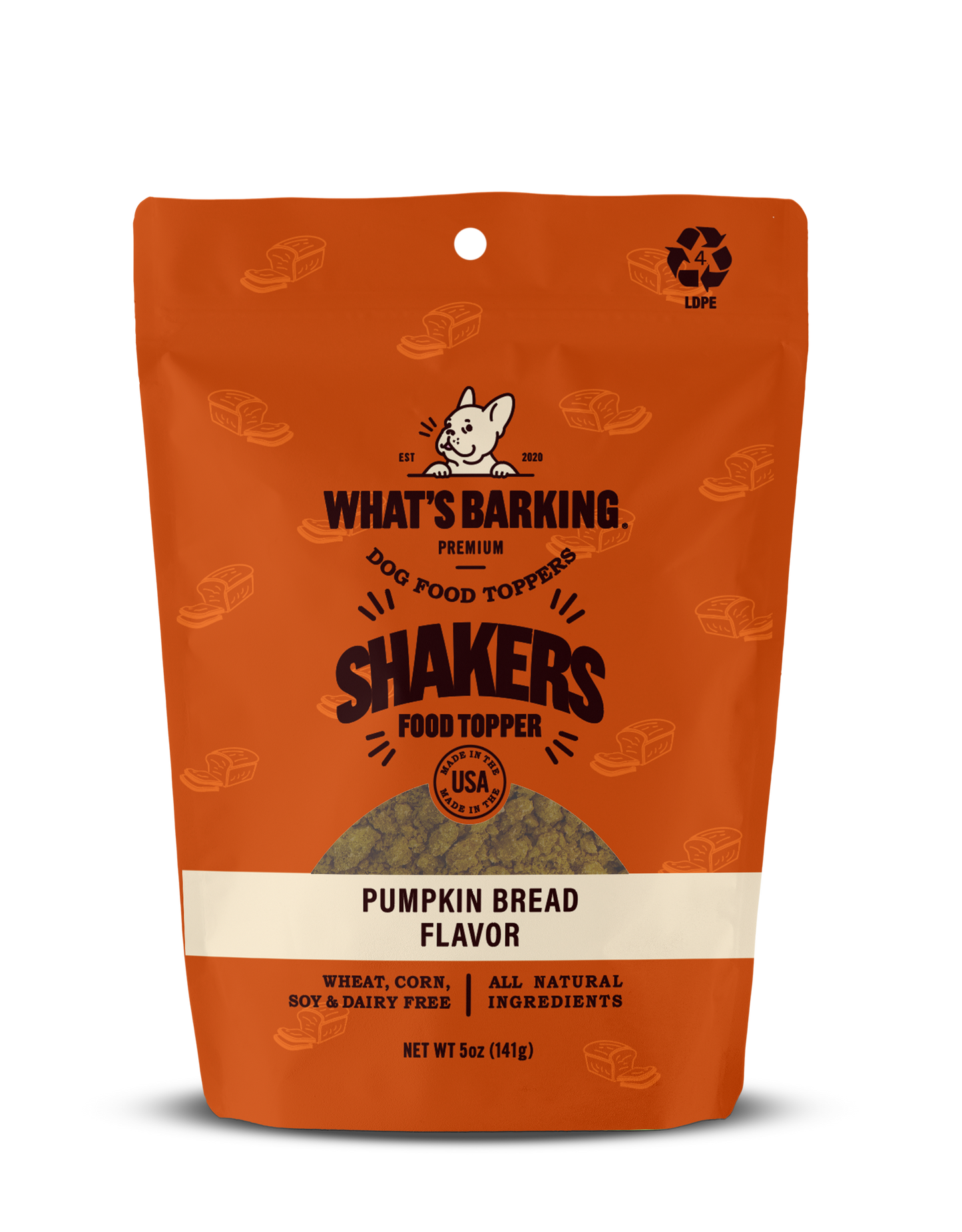 What's Barking Food Topper 5oz Bags